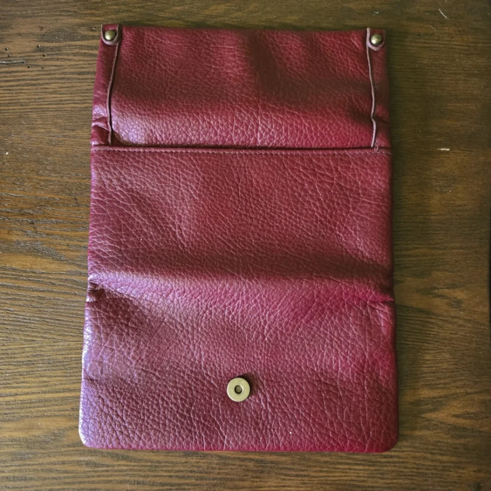 Elegant Burgundy Soft Leather Wallet